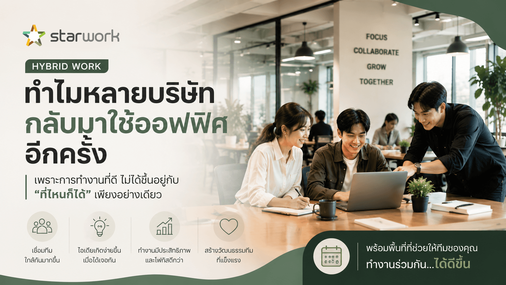 Hybrid Work ทำไมหลายบริษัทเริ่มกลับมาใช้ออฟฟิศอีกครั้ง
